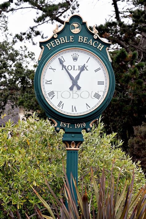 rolex golf course clock cost